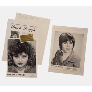 VTG 70s 80s Barbara Paugh, Craig Dillingham Country Press Photos & Press Release
